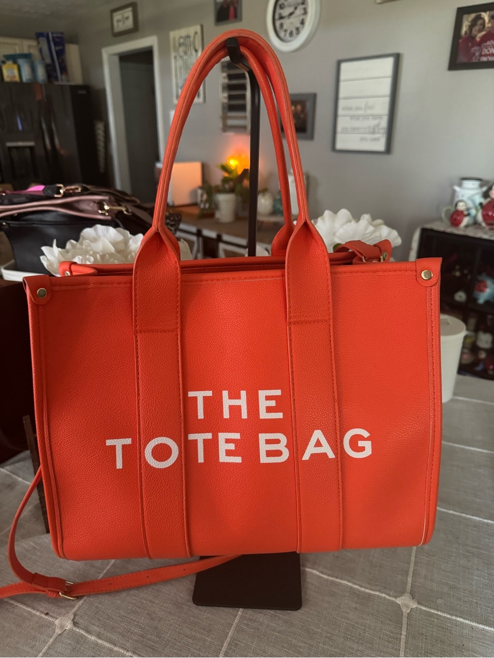 Orange 'The Tote Bag' Women’s Tote